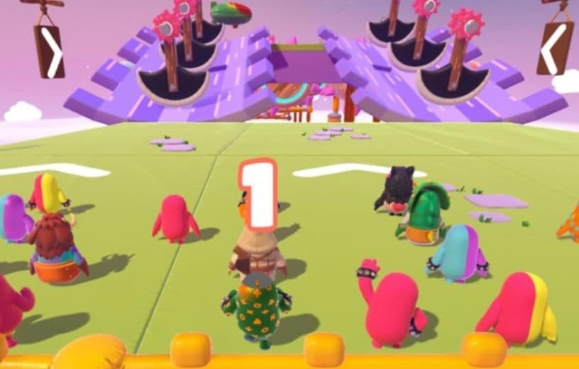 糖豆人怎么抓空中秋千