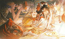 手鞠轻舞戏梦难辨《阴阳师》面灵气典藏新皮肤上线