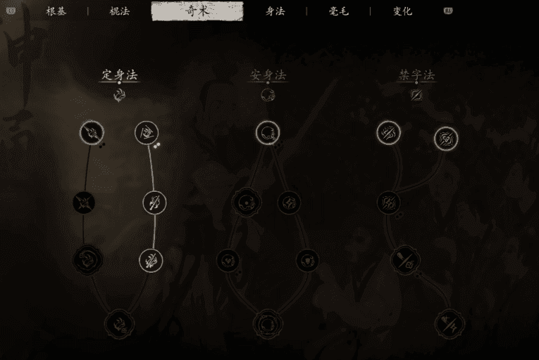 黑神话悟空奇术要如何加点
