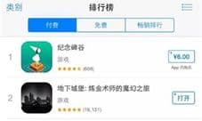 地下城堡iOS付费榜荣登第二 技能名称爆笑来袭