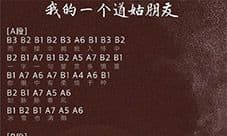 光遇我的一个道姑朋友简谱推荐 竖琴钢琴乐谱分享