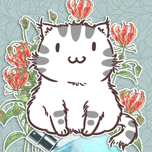 花与香水与猫