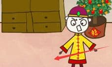 史上最坑爹的游戏16第5关攻略 怎么变成春节衣服